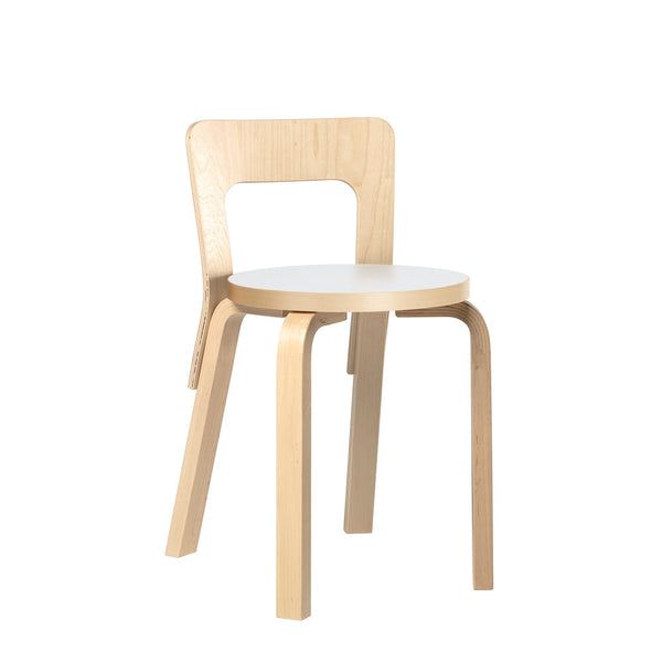 チェア 65 ホワイト ラミネート – Artek Tokyo Store