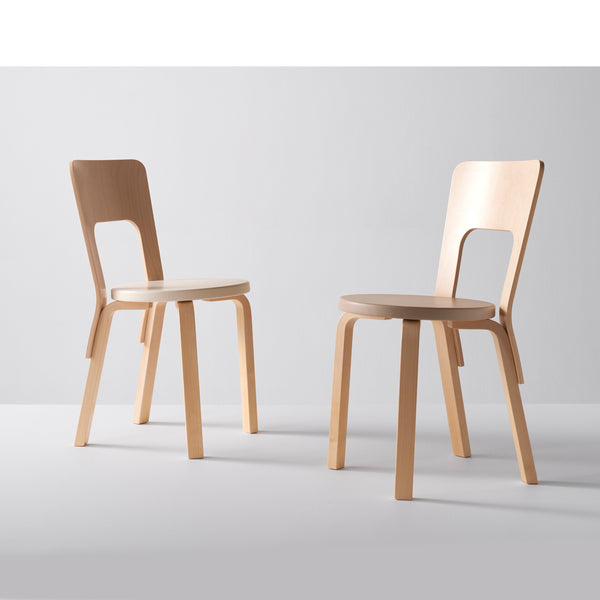 新品未使用 ARTEK アアルト チェア 66 ペブル 完成品 そのまま発送 Artek（アルテック）66 チェア ナチュラル ラッカー｜Alvar