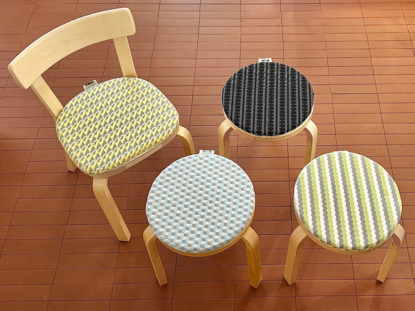patterns／kawara スツールクッション – Artek Tokyo Store