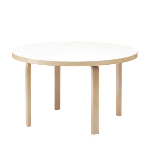 テーブル 91（d. 125）ホワイトラミネート – Artek Tokyo Store