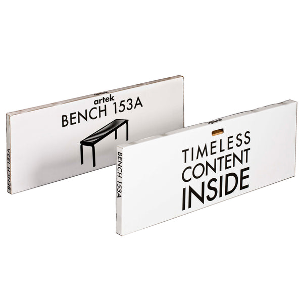 ベンチ 153A ブラック ラッカー スリット トップ – Artek Tokyo