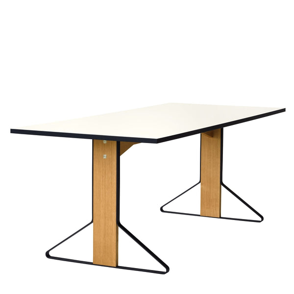 Artek（アルテック）kaari テーブル REB001 ブラックリノリウム カアリ テーブル REB001（200 x 85）ナチュラル オーク／ホワイト