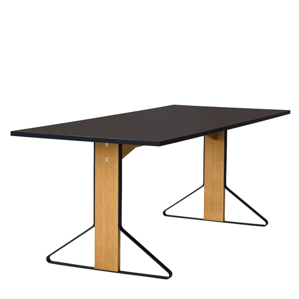 Artek（アルテック）kaari テーブル REB001 ブラックリノリウム カアリ テーブル REB001（200 x 85）ナチュラル オーク／ブラック