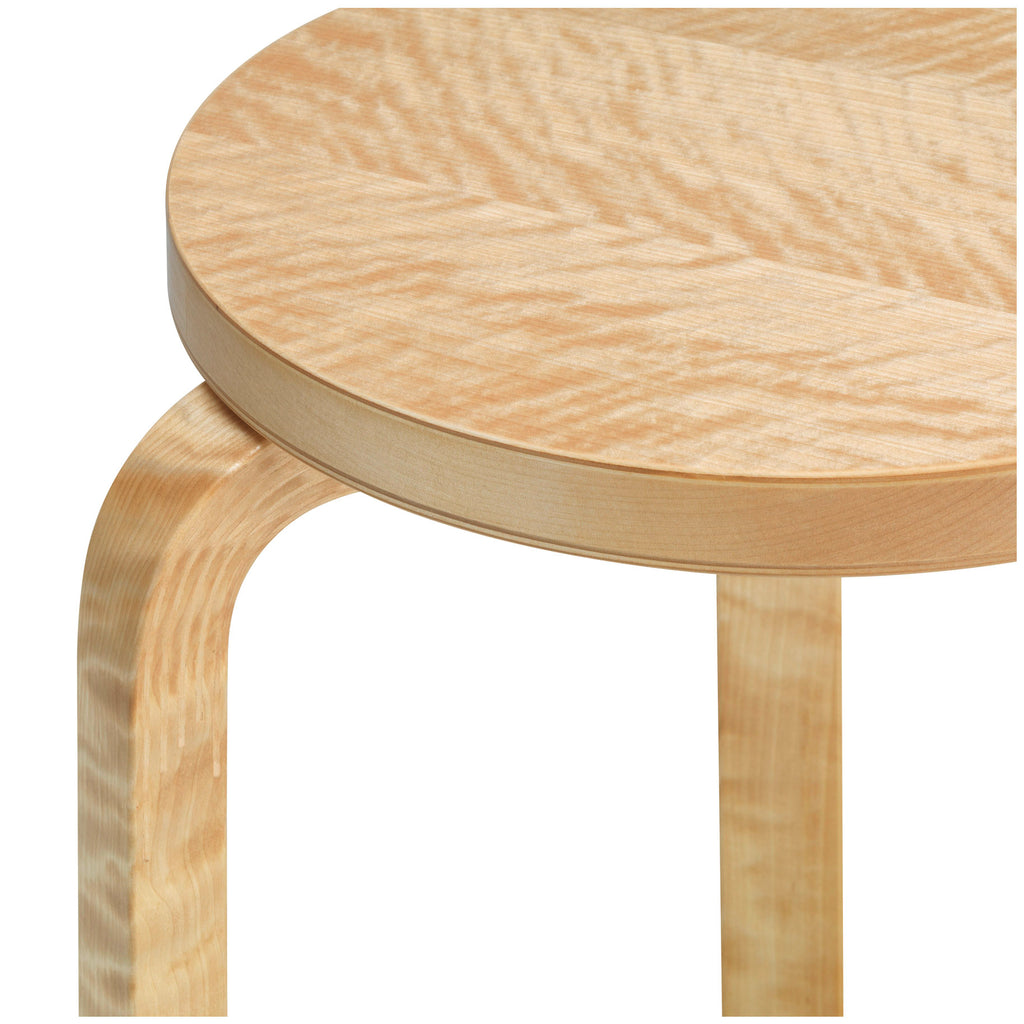 artek stool60 限定カーリーバーチモデル aalto アアルト - 椅子/チェア