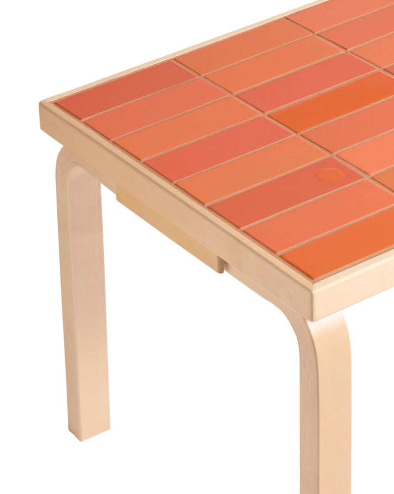 タイルテーブル タイル テーブル 長方形 レッド – Artek Tokyo Store