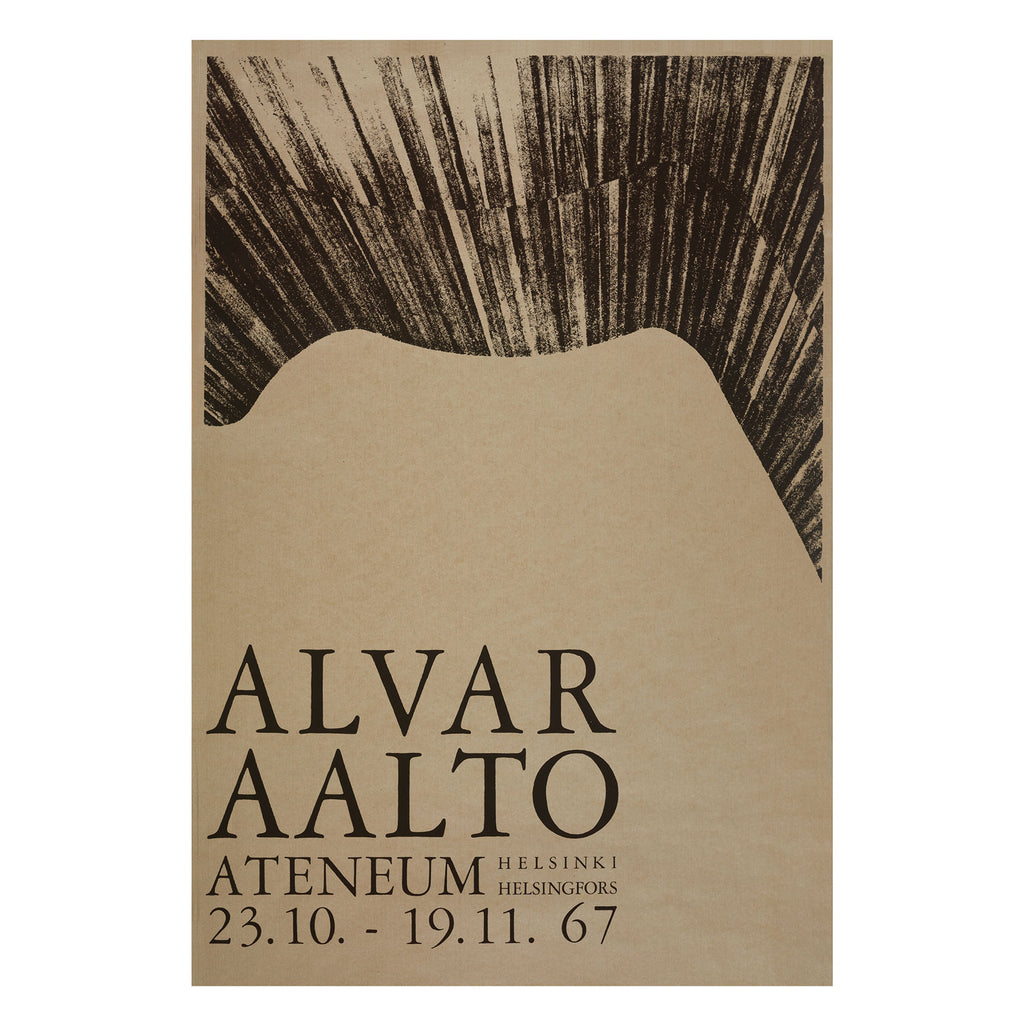 貴重 Mats Gustafson Artek ポスター Alvar Aalto